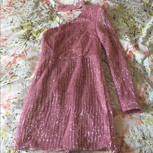 Short sequins party dress